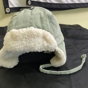 Cozy Corduroy Kids Hat with Fleece Lining